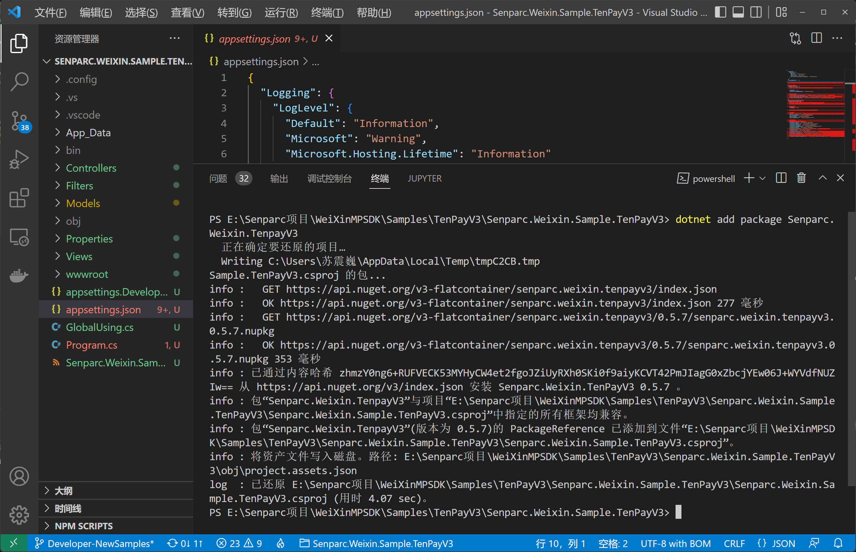 通过 VS Code 安装